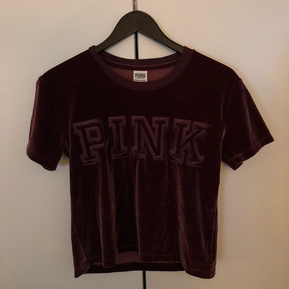 PINK VS Velvet Tee